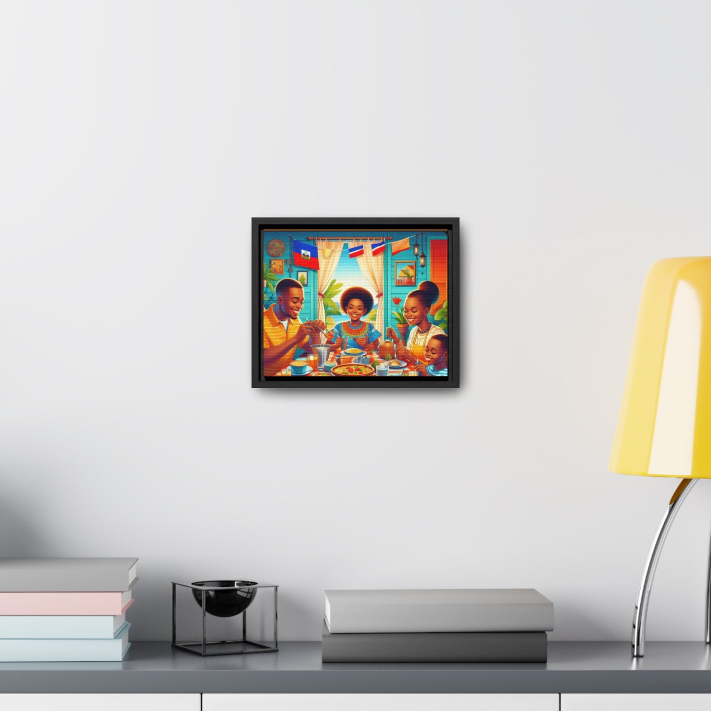 Haitian Vibe Gallery Canvas Wraps, Horizontal Frame