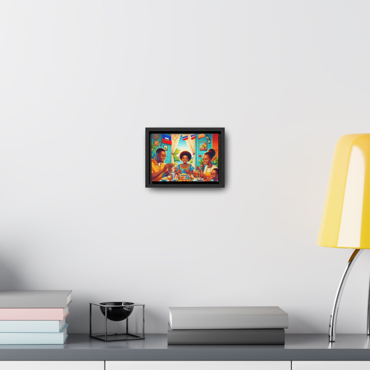 Haitian Vibe Gallery Canvas Wraps, Horizontal Frame